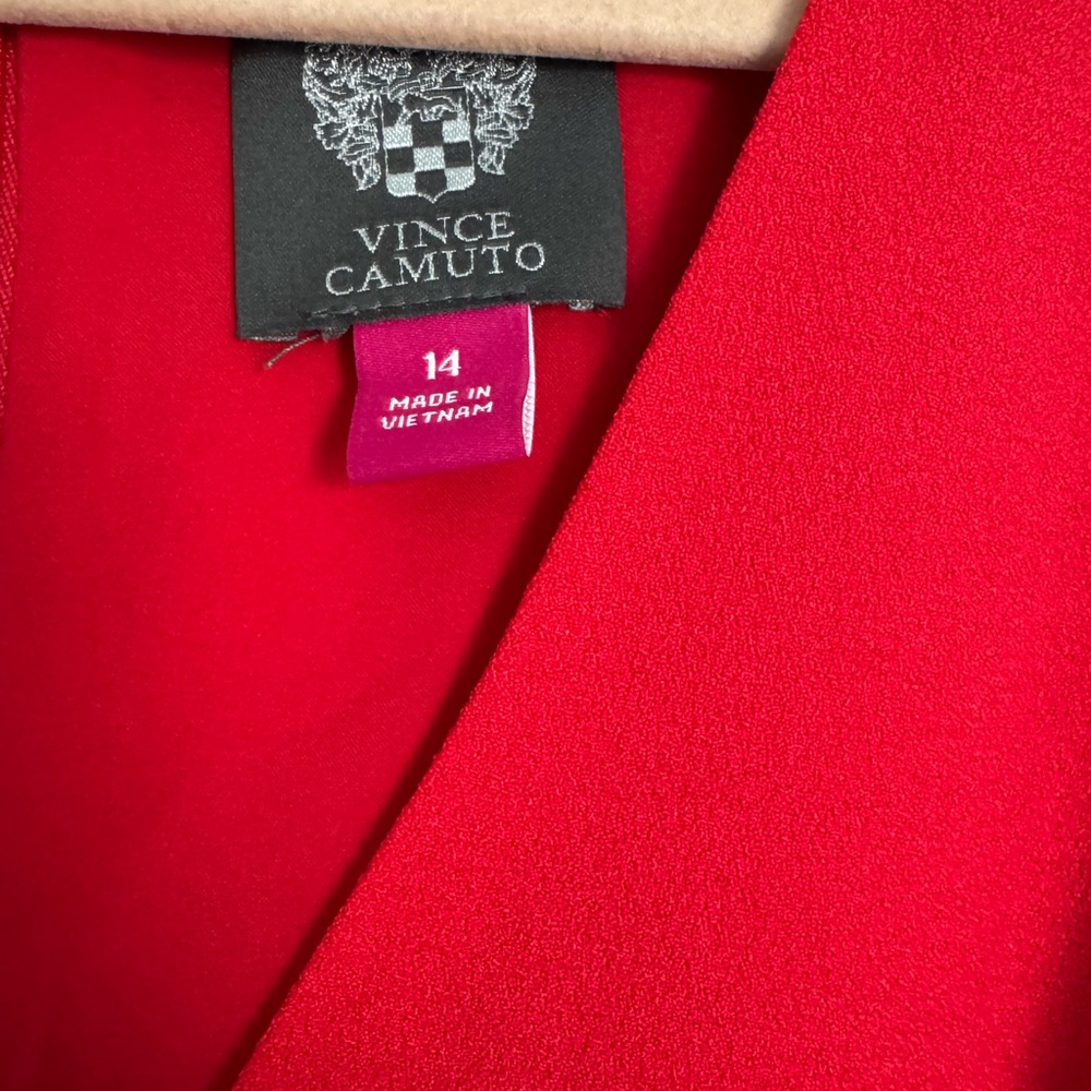 NWT Vince Camuto Red Jumpsuit - Picture 6 of 6